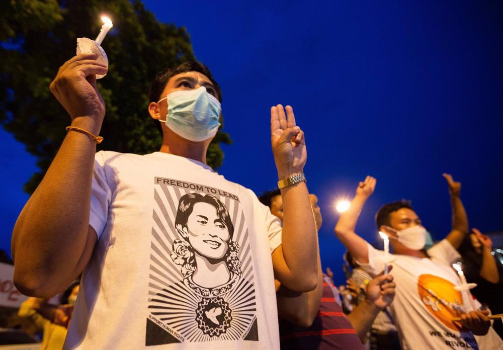 Archivio - Manifestazione in Thailandia per l'anniversario delle rivolte birmane del 1988 Archivio