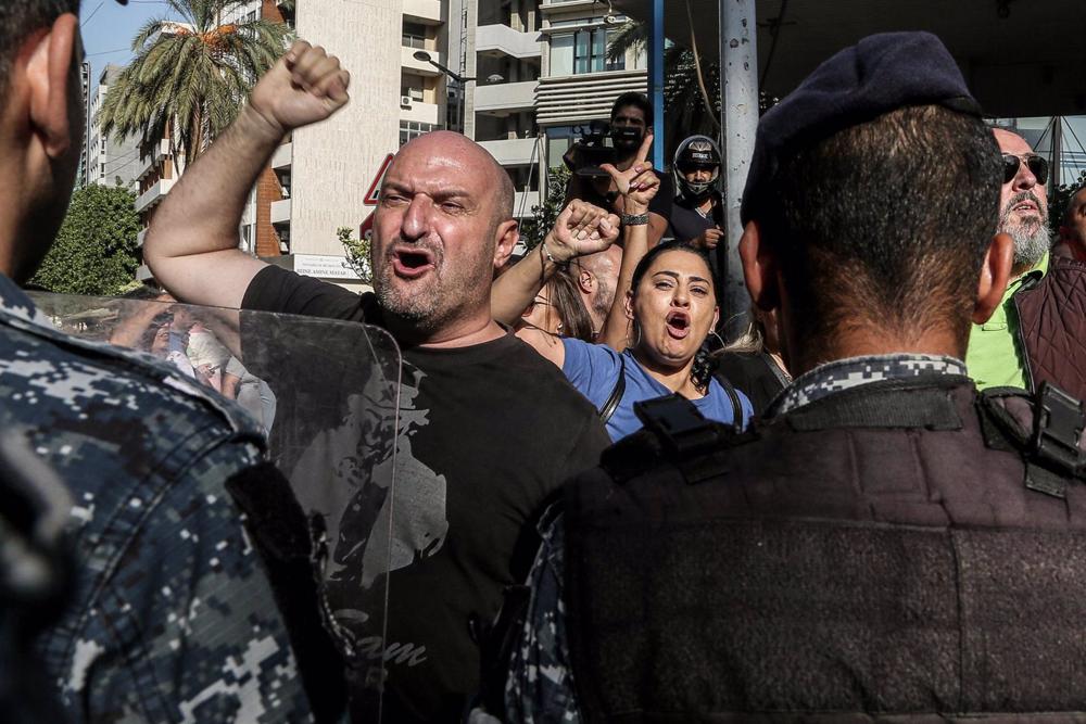 Arquivo - Imagem de arquivo dos protestos no Líbano Arquivo