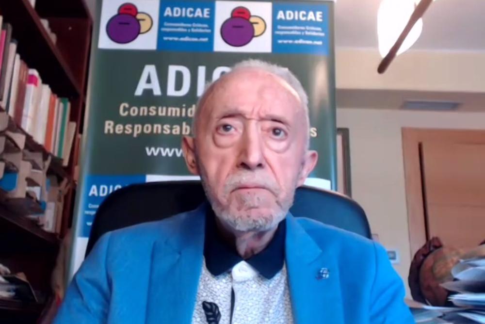 Archivo - El presidente de Adicae, Manuel Pardos. Archivo