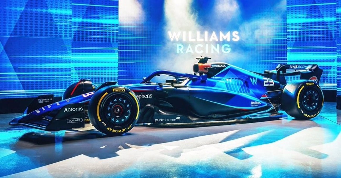 Williams unveils the design of its Formula 1 World Championship car
