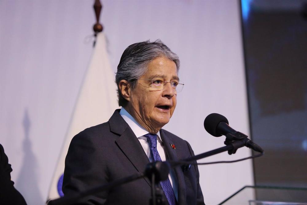 Il presidente dell'Ecuador, Guillermo Lasso Il