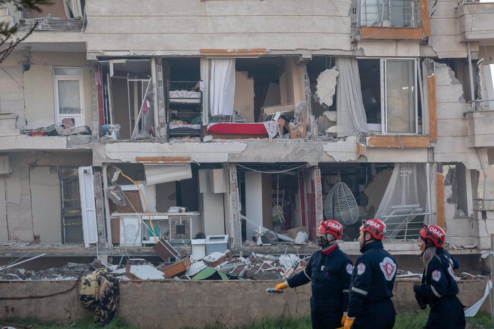 Rescue teams in Turkey, hit by strong earthquake on Feb. 6 Rescue