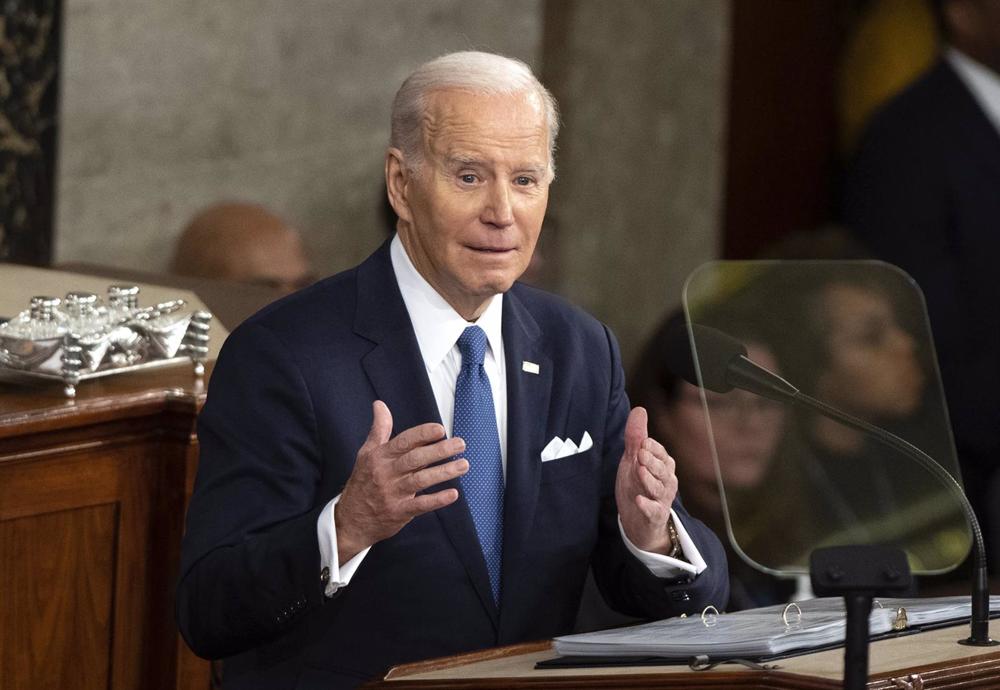 Le président américain Joe Biden Le