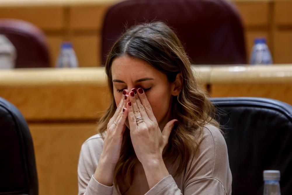 La ministra de Igualdad, Irene Montero. La