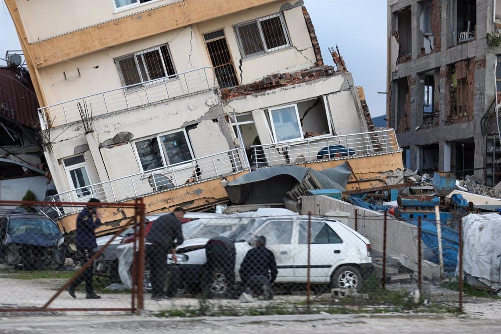 Tremblement de terre en Turquie. Tremblement