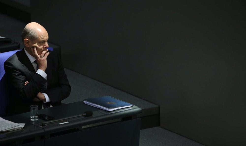 El canciller alemán, Olaf Scholz. El