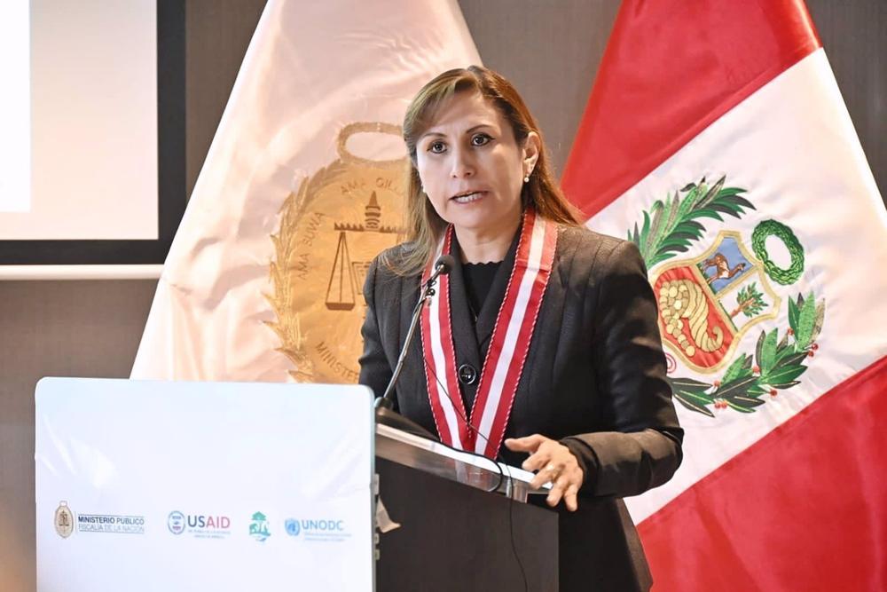 Arquivo - A Chefe da Procuradoria-Geral da República do Peru, Patricia Benavides Arquivo