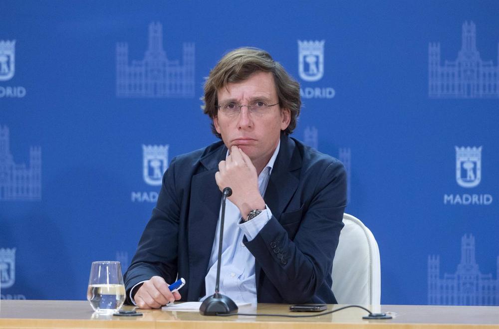 Archivo - El alcalde de Madrid, José Luis Martínez-Almeida. Archivo