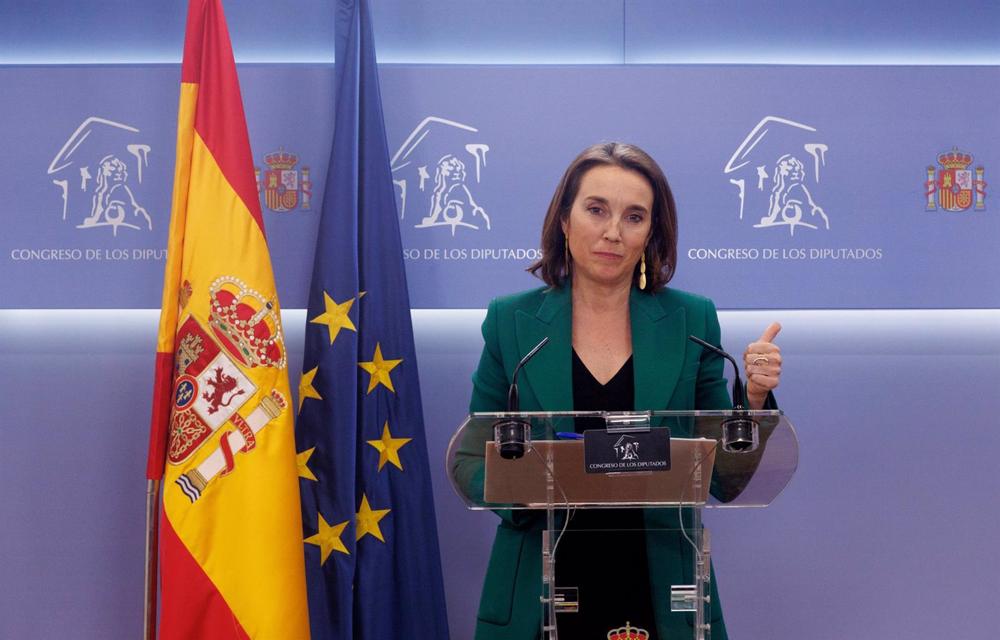 La portavoz del PP en el Congreso, Cuca Gamarra La