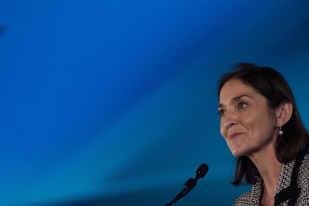 La ministra de Industria, Comercio y Turismo, Reyes Maroto. La