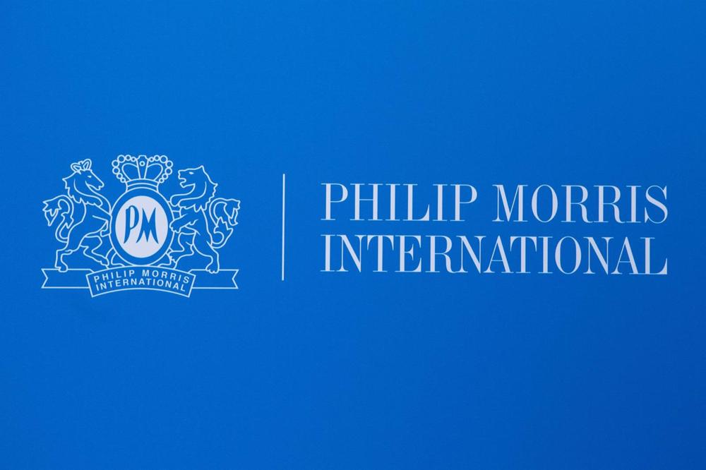 Arquivo - logótipo da Philip Morris International. Arquivo