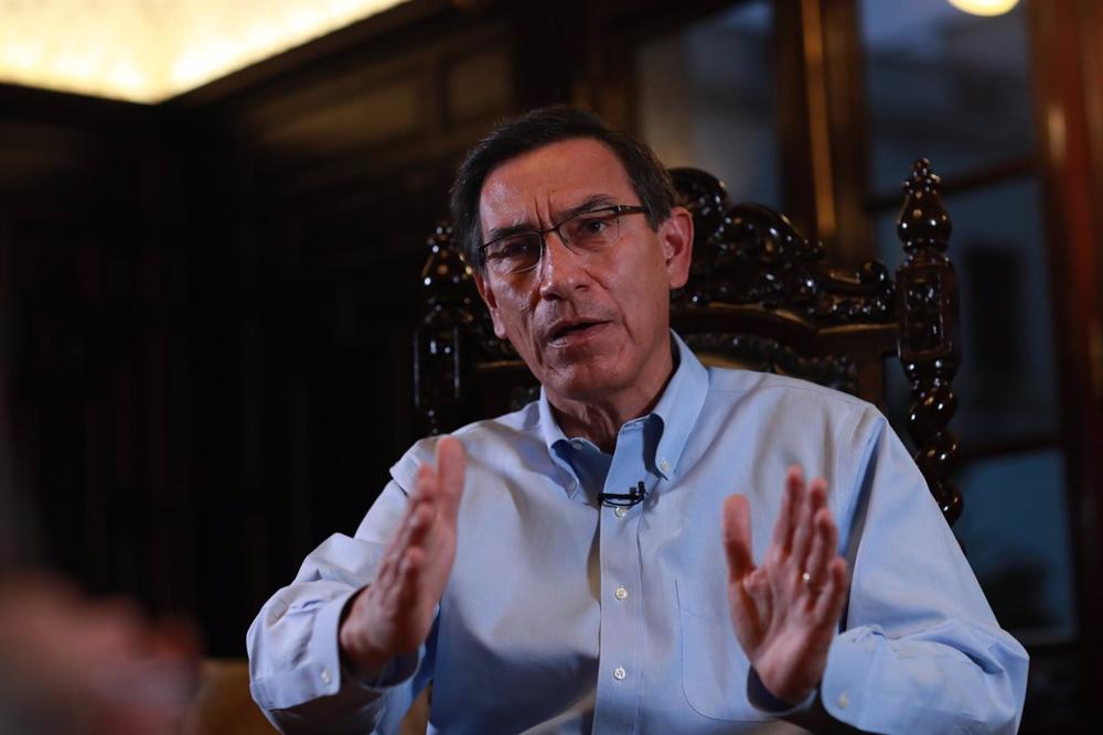 Archiv - Der ehemalige peruanische Präsident Martín Vizcarra. Archiv