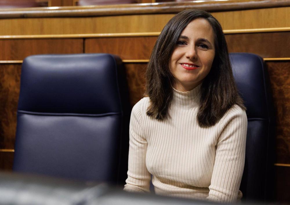 La ministra de Derechos Sociales y Agenda 2023, Ione Belarra. La