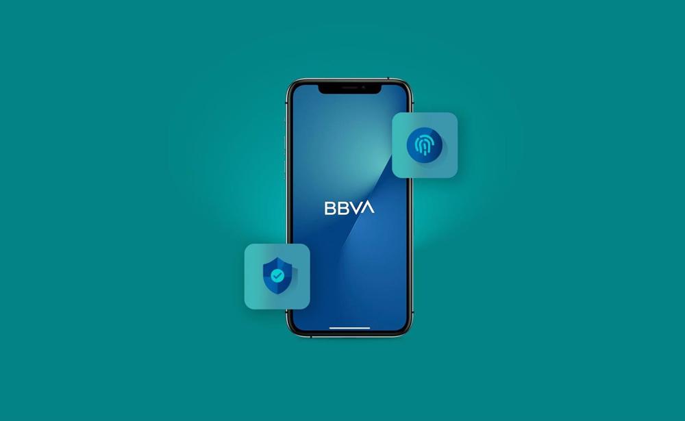 Archivo - Infografía BBVA. Incorporación del sistema de autenticación FIDO a la app móvil. Archivo