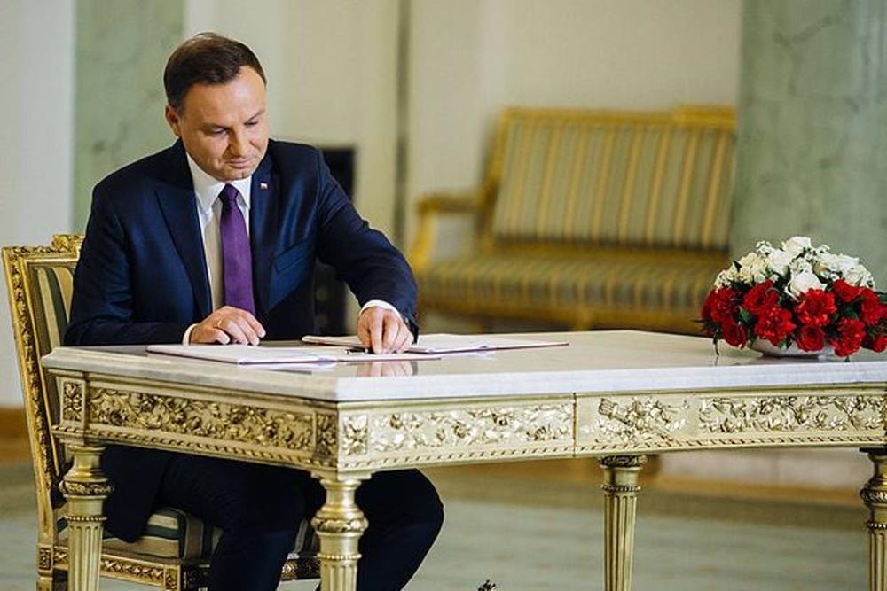 Archiv - Polens Präsident Andrzej Duda Archiv