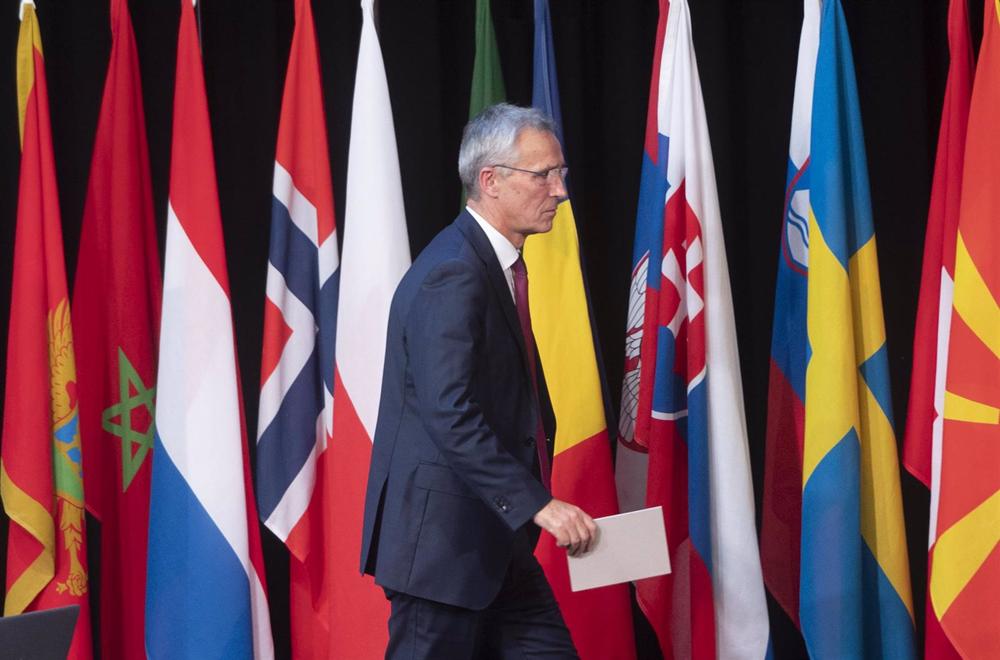 Archive - Le Secrétaire général de l'Organisation du Traité de l'Atlantique Nord (OTAN), Jens Stoltenberg Archive