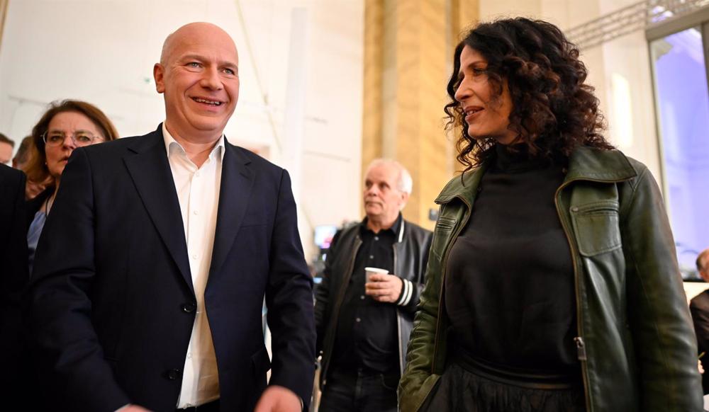 Der CDU-Kandidat für die Berliner Regierung, Kai Wegner, und die Kandidatin der Grünen, Bettina Jarasch Der