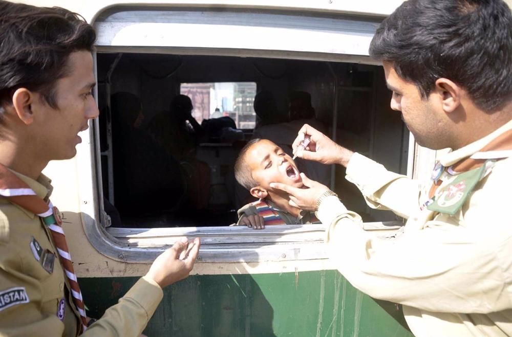 Archive - Campagne de vaccination contre la polio à Hyderabad, Pakistan Archive