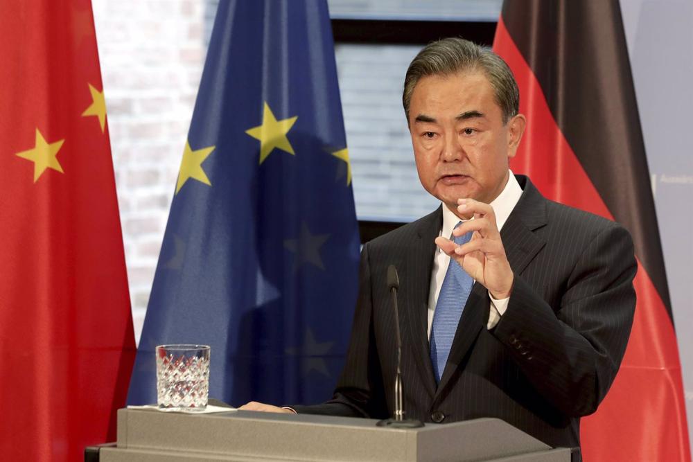 Archivo - Wang Yi, responsable de la diplomacia china Archivo