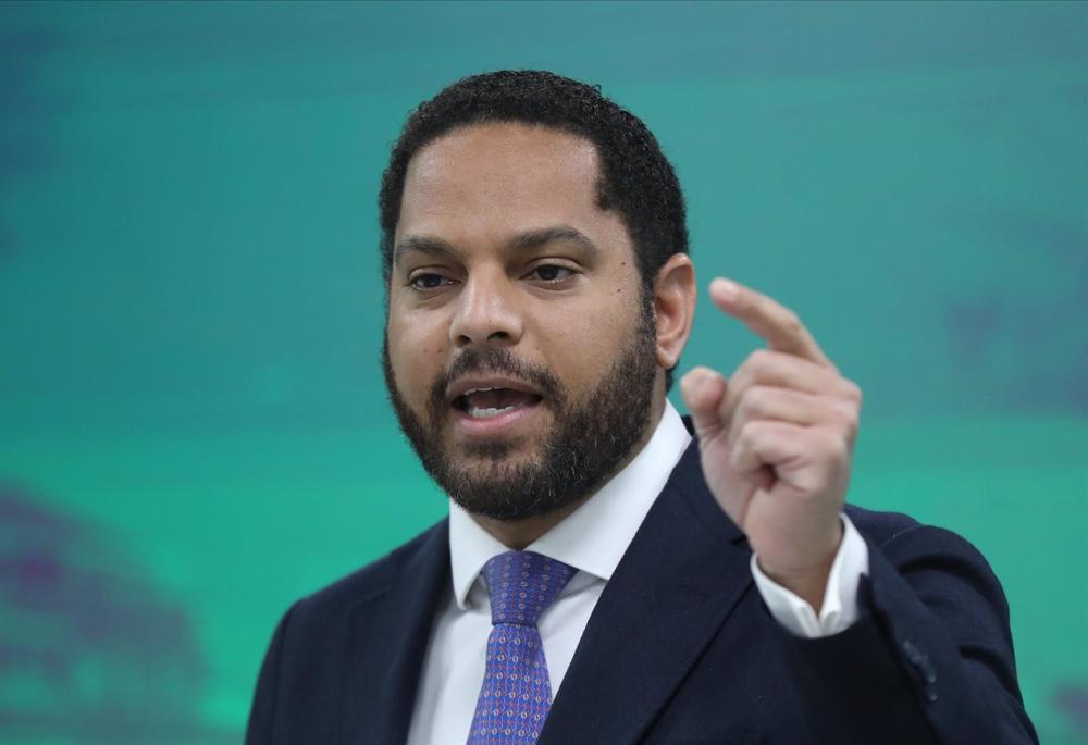 El secretario general de VOX, Ignacio Garriga. El