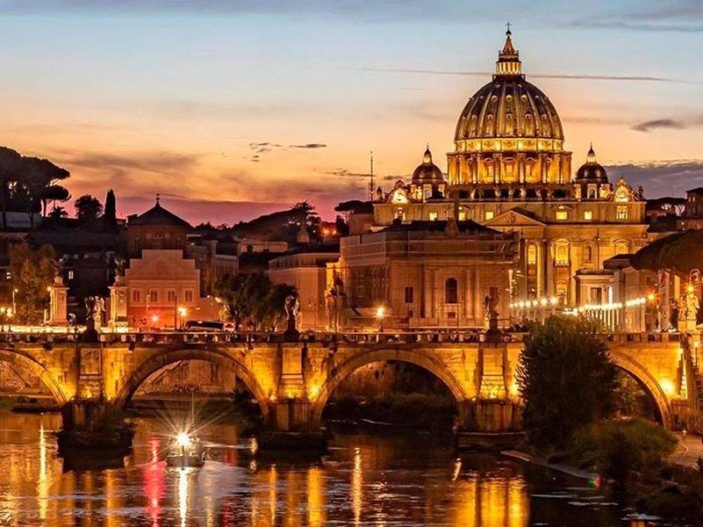 Vista del Vaticano. Vista