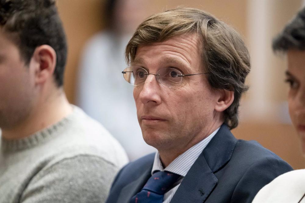 El alcalde de Madrid, José Luis Martínez-Almeida El