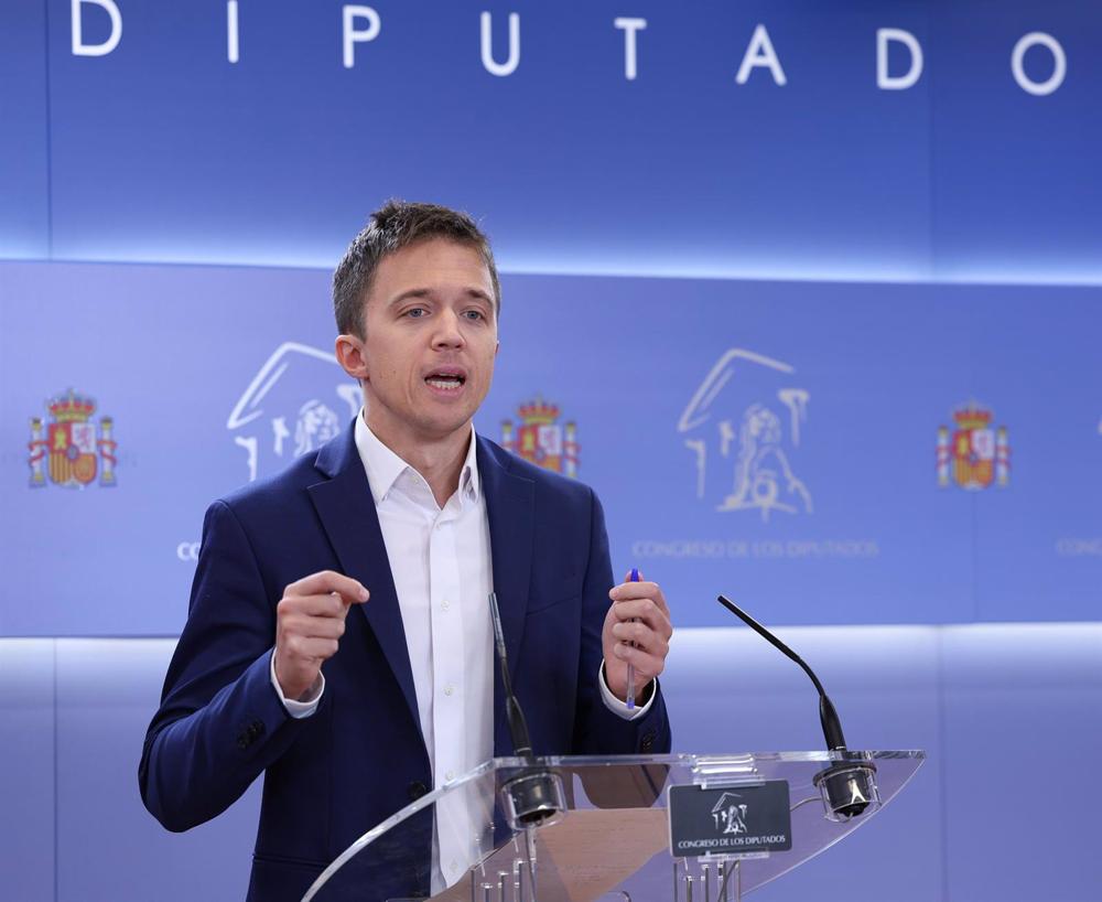 Archivo - El líder de Más País, Íñigo Errejón Archivo