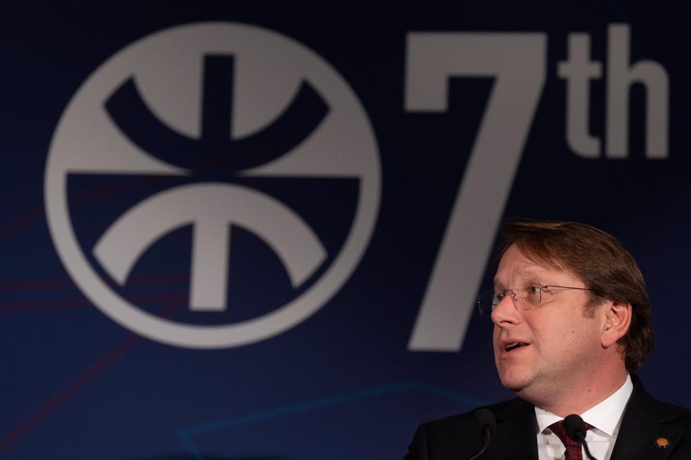 Archivio - Il commissario europeo per il vicinato e l'allargamento, Olivér Várhelyi, interviene al 7° Forum regionale dell'Unione per il Mediterraneo Archivio