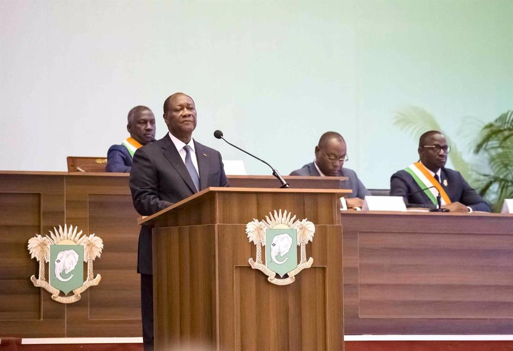 El presidente de Costa de Marfil, Alassane Ouattara El