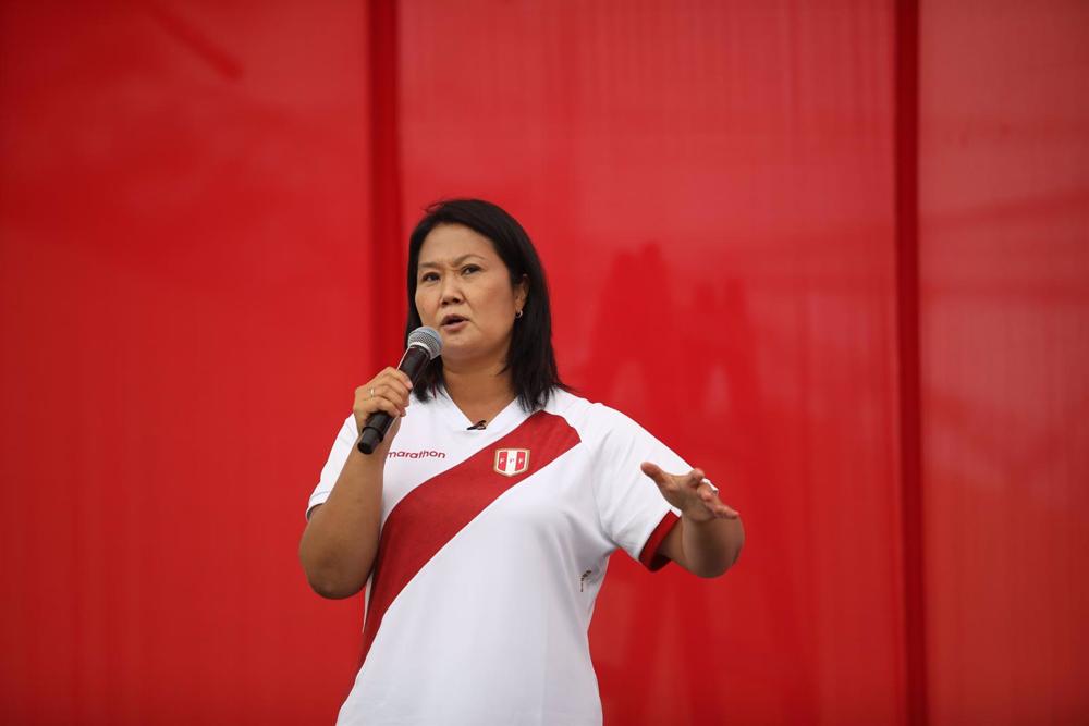 Archive - L'ancienne candidate de Fuerza Popular à la présidence du Pérou, Keiko Fujimori Archive