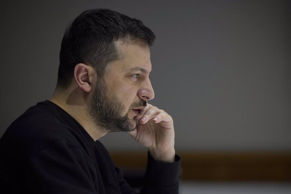 Arquivo - Presidente Volodimir Zelenski da Ucrânia Arquivo