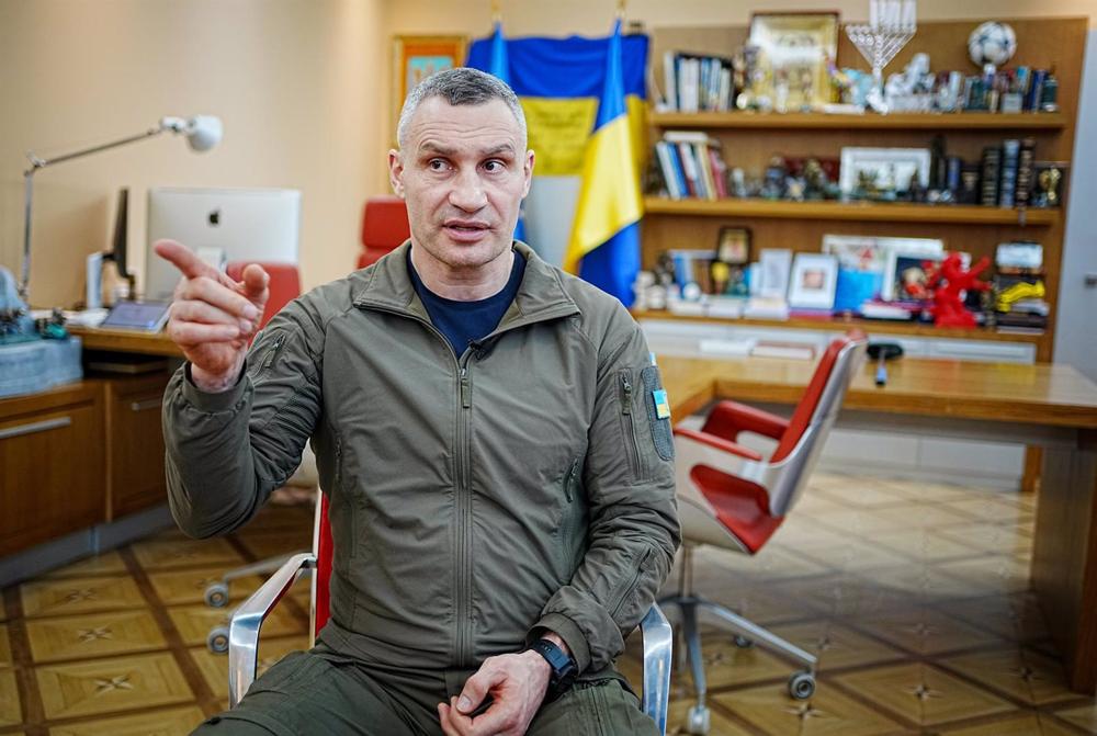 Kiews Bürgermeister Vitali Klitschko Kiews