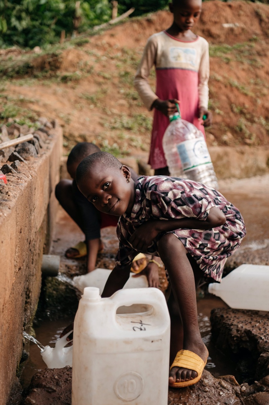 2 billion people lack access to safe drinking water