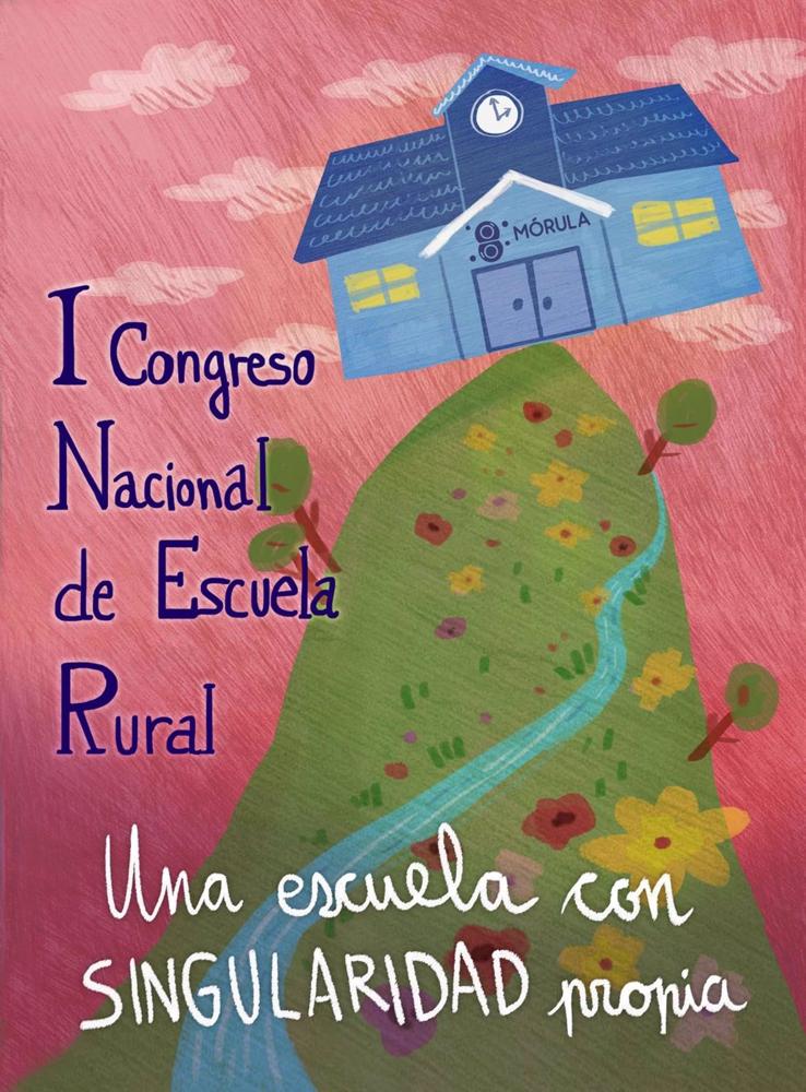 Cartel del I Congreso Nacional de Escuela Rural Cartel
