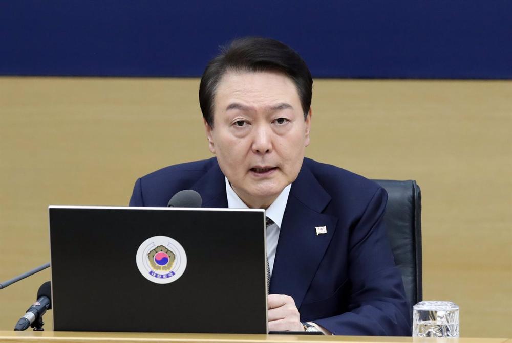 El primer ministro de Corea del Sur, Yoon Suk Yeol El