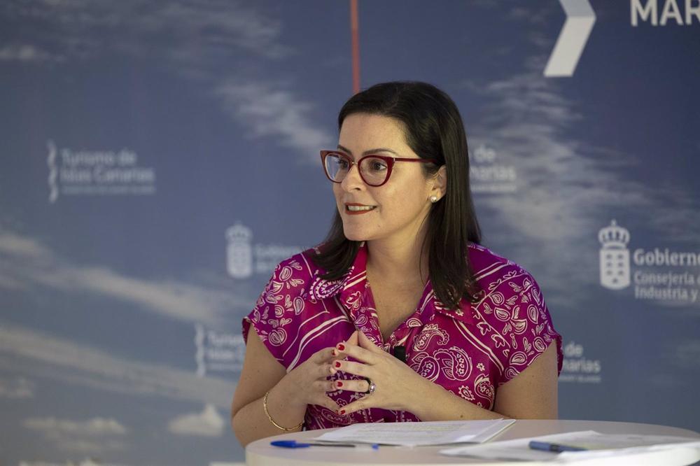 La consejera de Turismo, Industria y Comercio del Gobierno de Canarias, Yaiza Castilla La