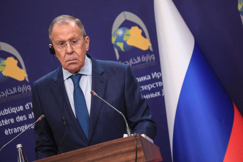 El ministro de Exteriores de Rusia, Sergei Lavrov El