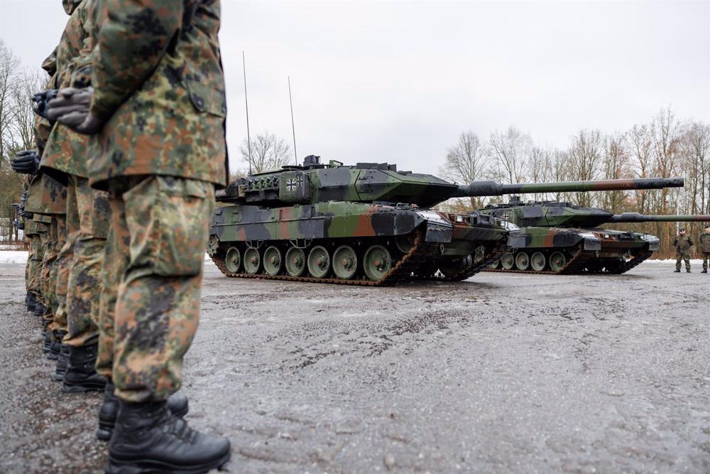 Tanques Leopard 2 A7V al servicio de las Fuerzas Armadas de Alemania Tanques