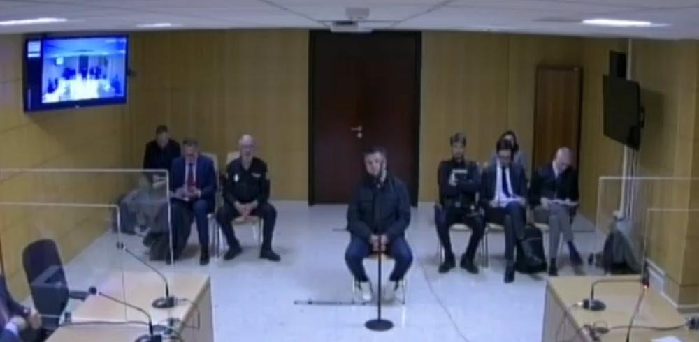 El sobrino de Juan Bernardo Fuentes Curbelo, Taishet Fuentes Gutiérrez, en su declaración judicial por el 'caso Mediador'. El