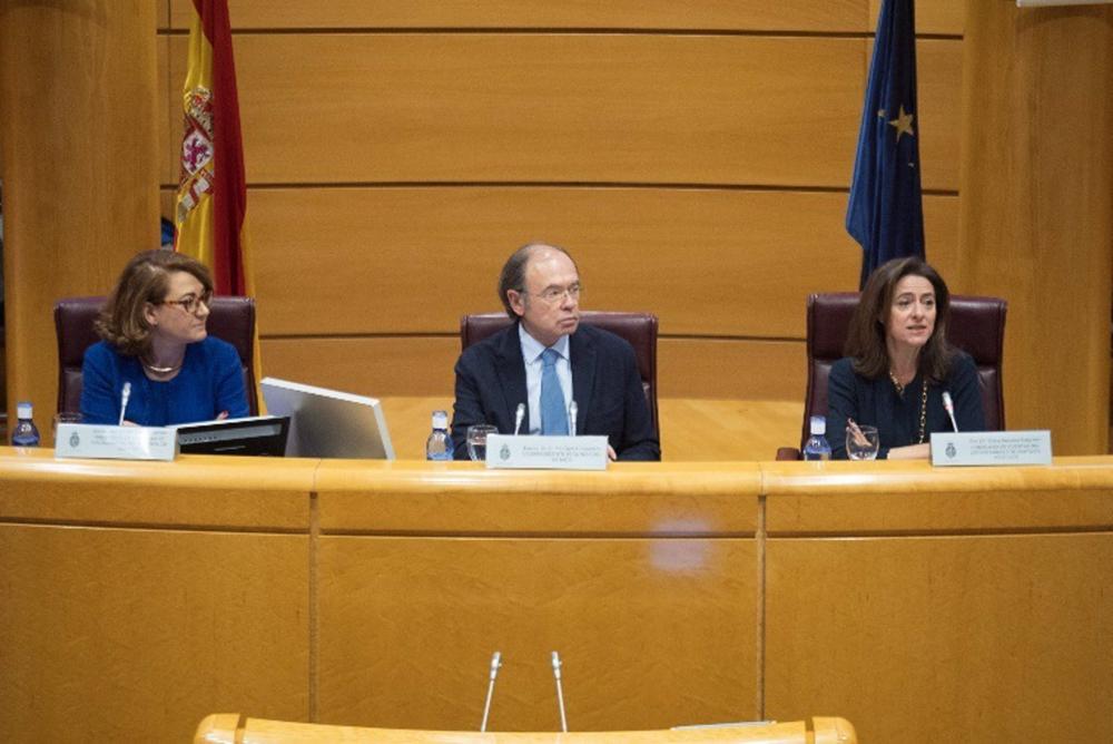 Jornada del Tribunal de Cuentas en el Senado para instruir a los responsables de finanzas partidos políticos de cara a las elecciones. Jornada