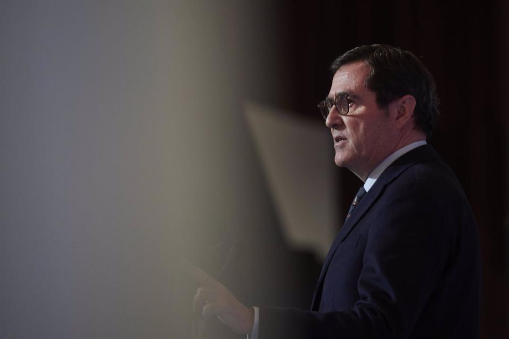 El presidente de la CEOE, Antonio Garamendi El