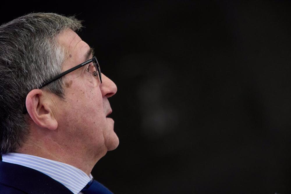 El portavoz del PSOE en el Congreso, Patxi López. El