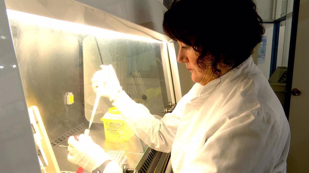 Miren Basaras, microbióloga y profesora de la Universidad del País Vasco Miren