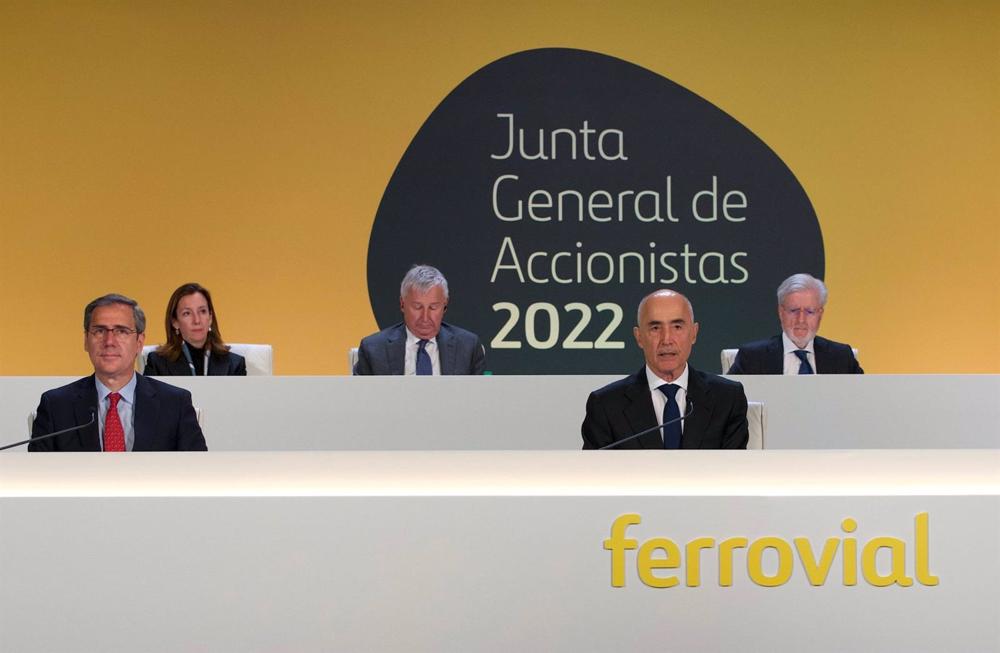 Archivo - Junta de accionistas de Ferrovial de 2022 Archivo