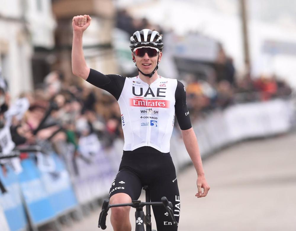 El corredor esloveno Tadej Pogacar (UAE-Team Emirates) El