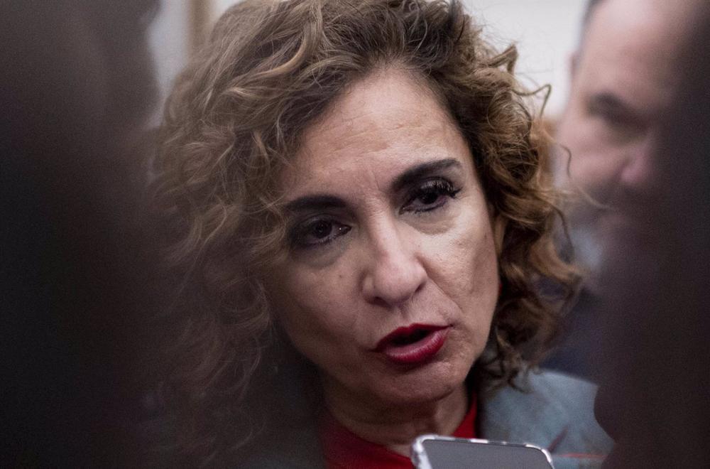 La ministra de Hacienda y Función Pública, María Jesús Montero La