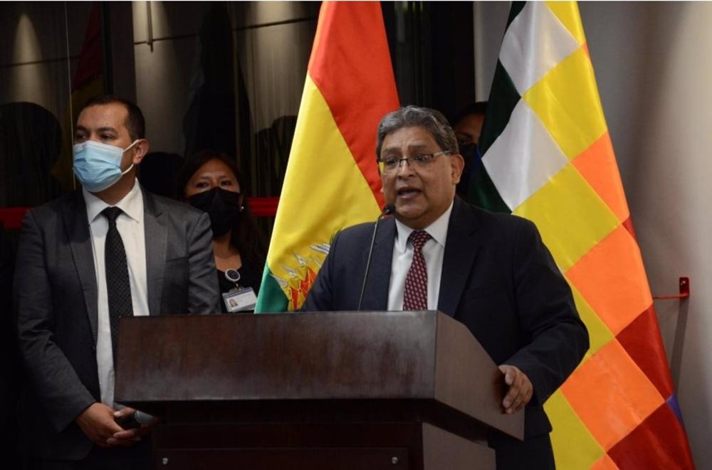 El presidente del Banco Central de Bolivia, Edwin Rojas El