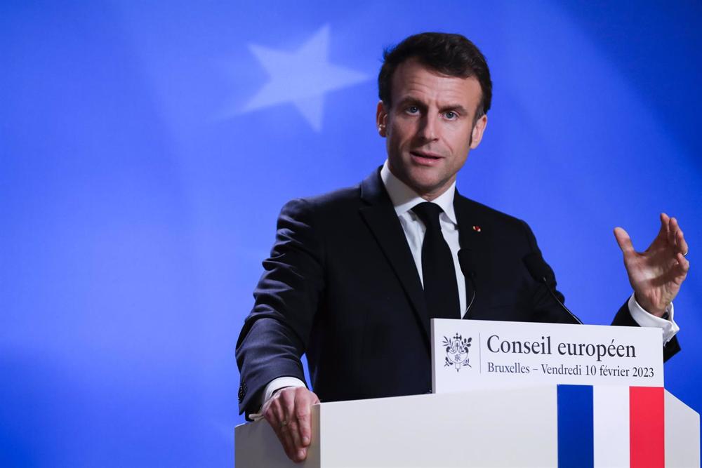 El presidente de Francia, Emmanuel Macron El