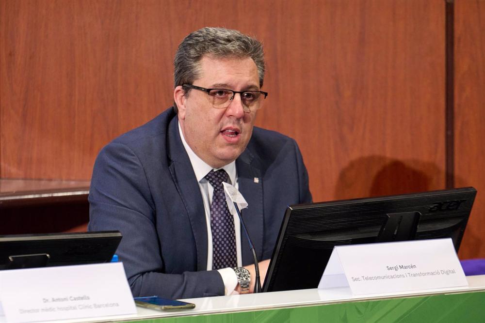 El secretario general de Telecomunicaciones, Sergi Marcén, El