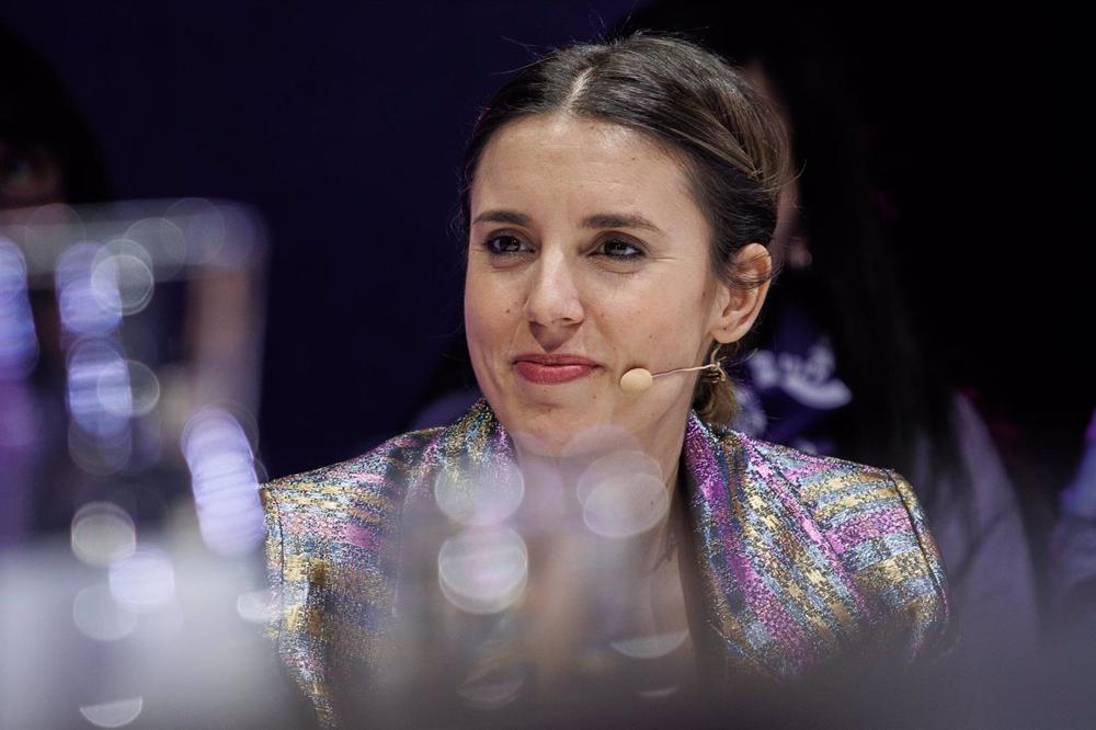 La ministra de Igualdad, Irene Montero. La